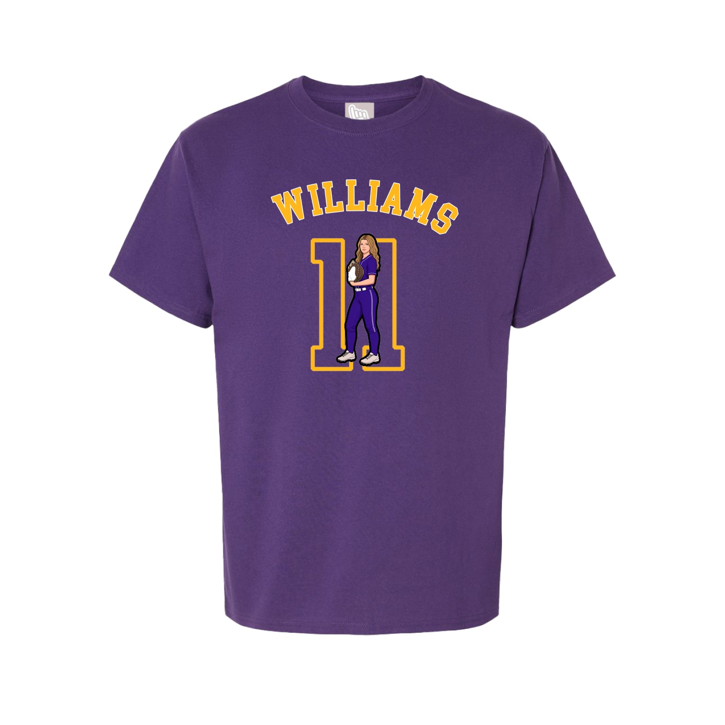 Youth Tee — Shirsey Arch in Purple