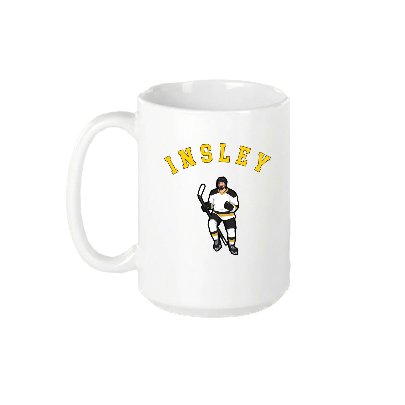 15oz Coffee Mug — Shirsey Arch in White