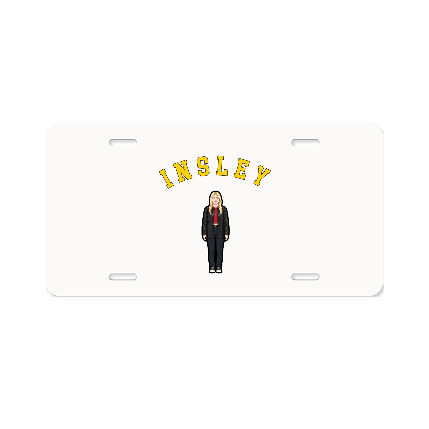 License Plate — Shirsey Arch in Classic