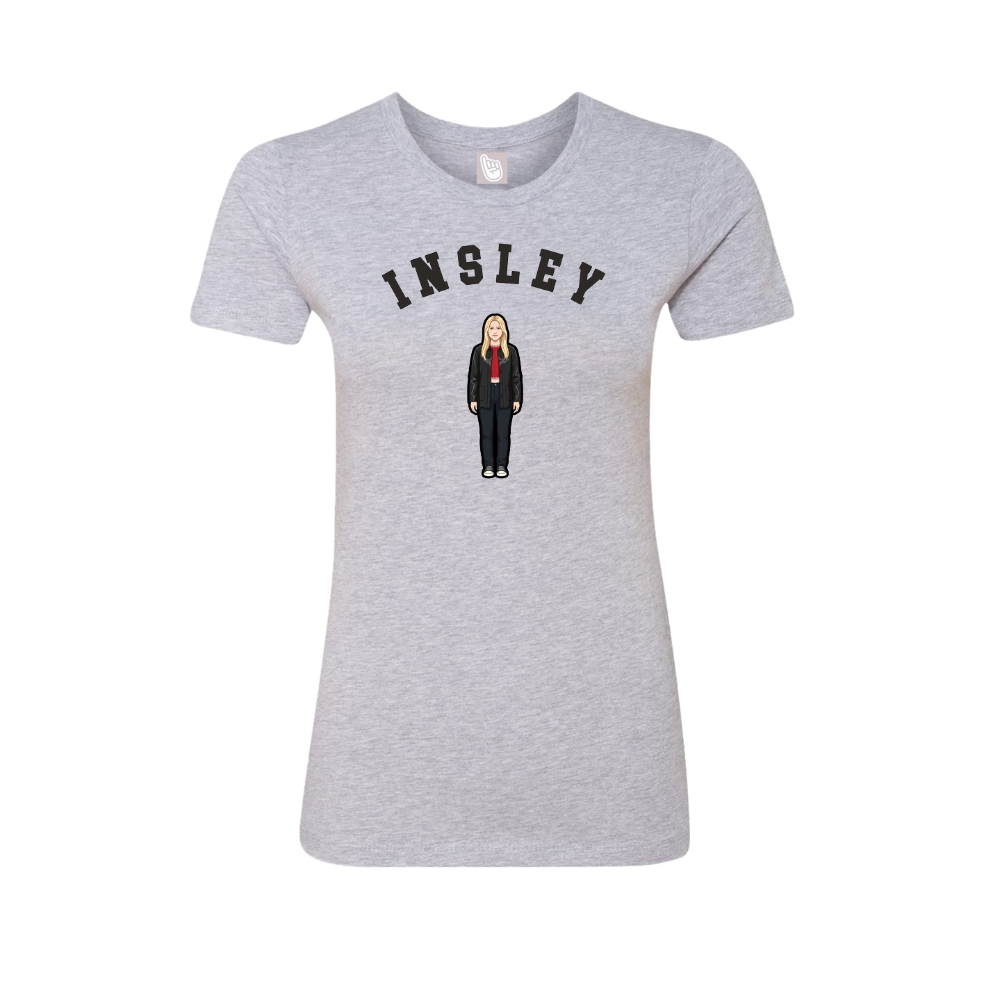 Womens Tee — Shirsey Arch in Grey