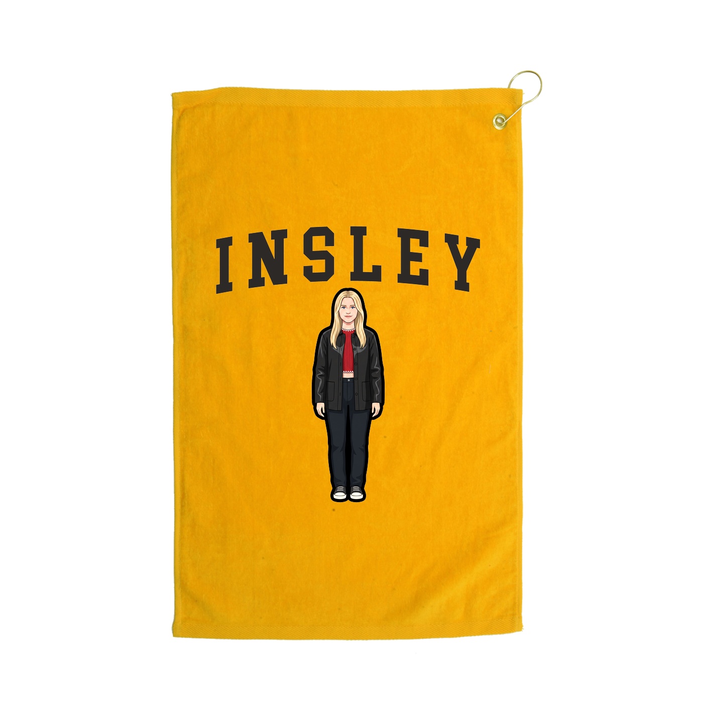 Golf Towel — Shirsey in Gold