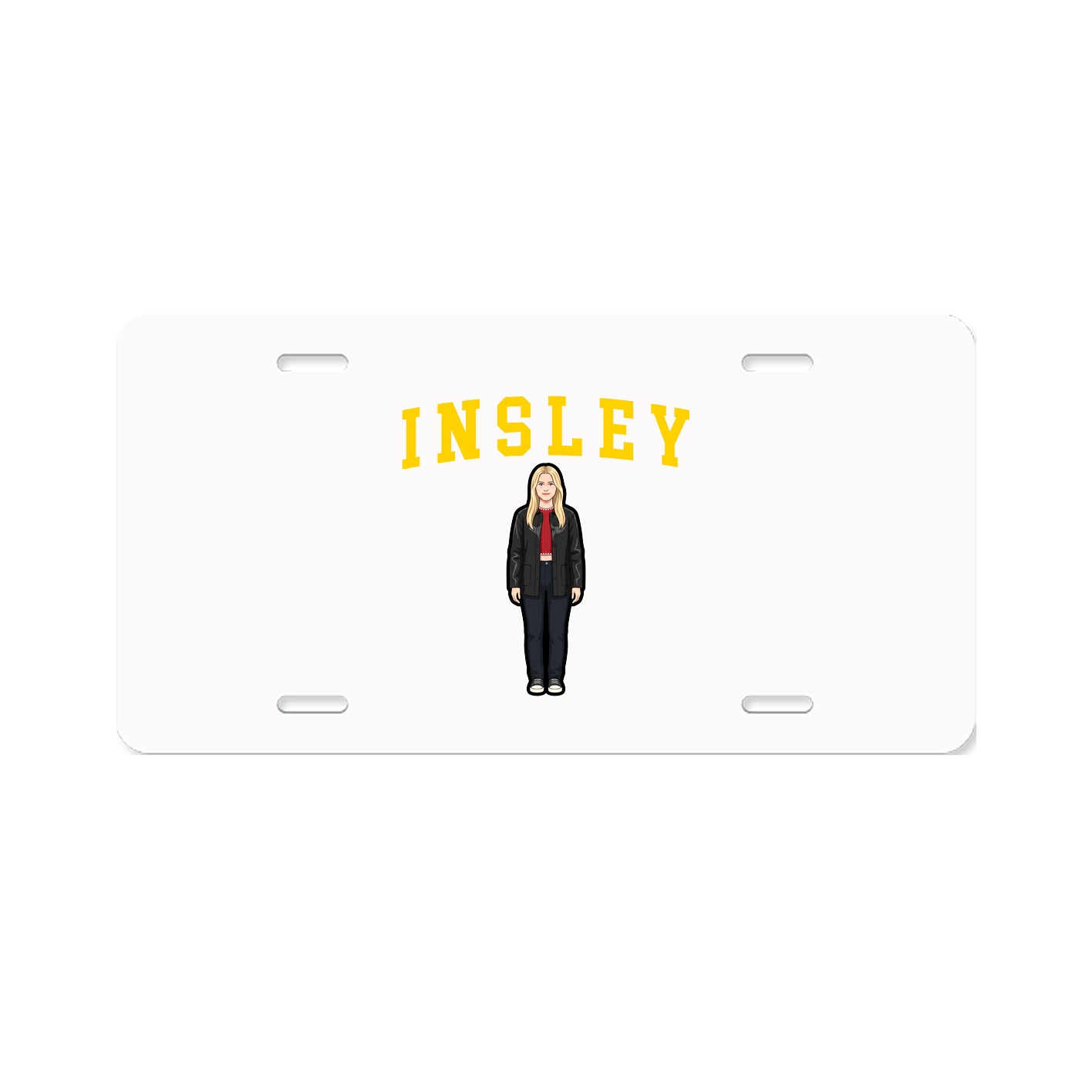 License Plate — Shirsey in Classic
