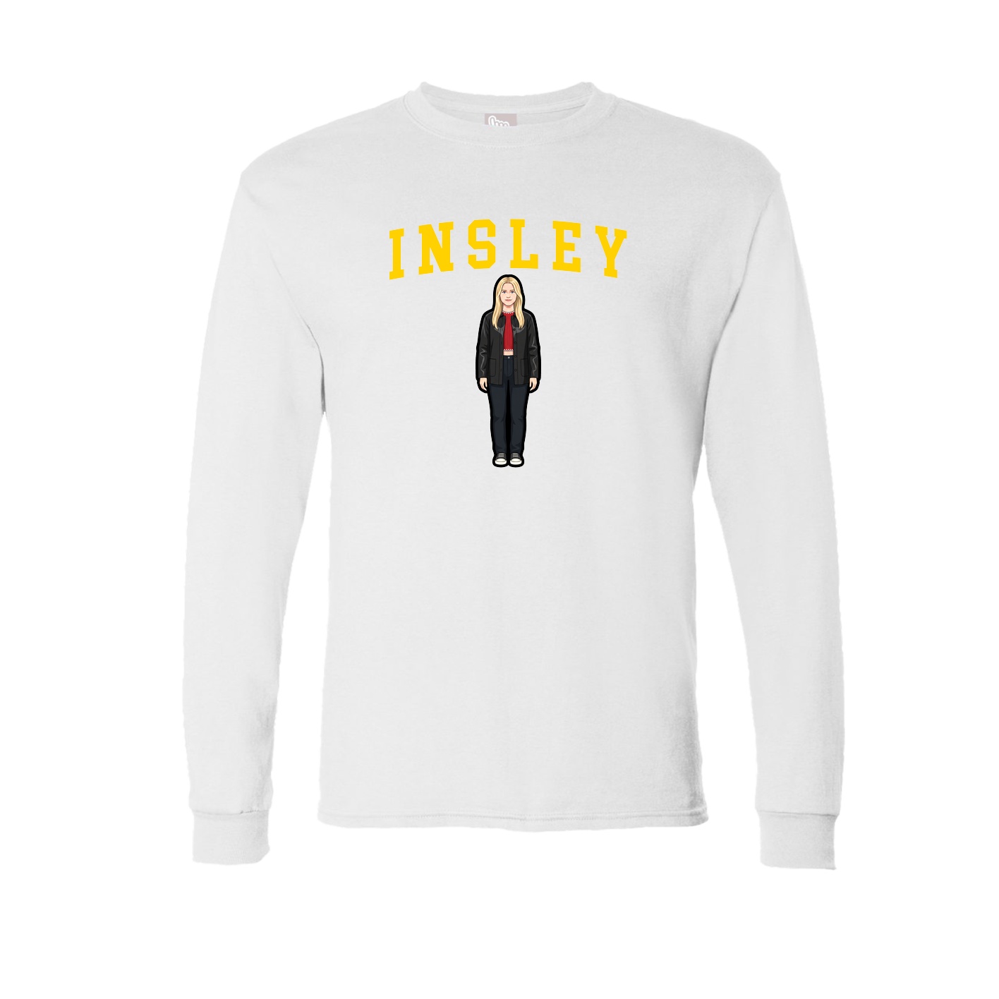 Long Sleeve Tee — Shirsey in White