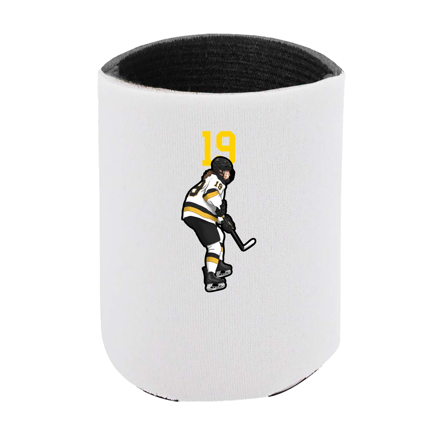 Can Holder — Number Top in White