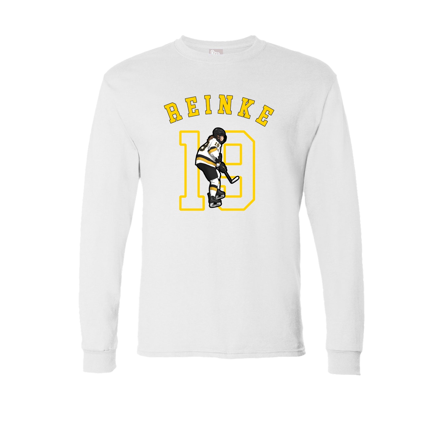 Long Sleeve Tee — Shirsey Arch in White