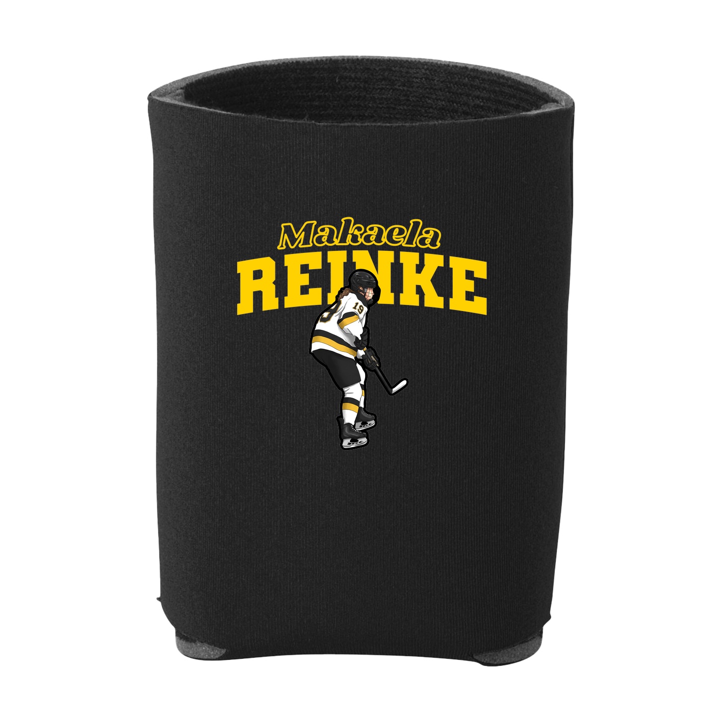 Can Holder — Name Arch in Black