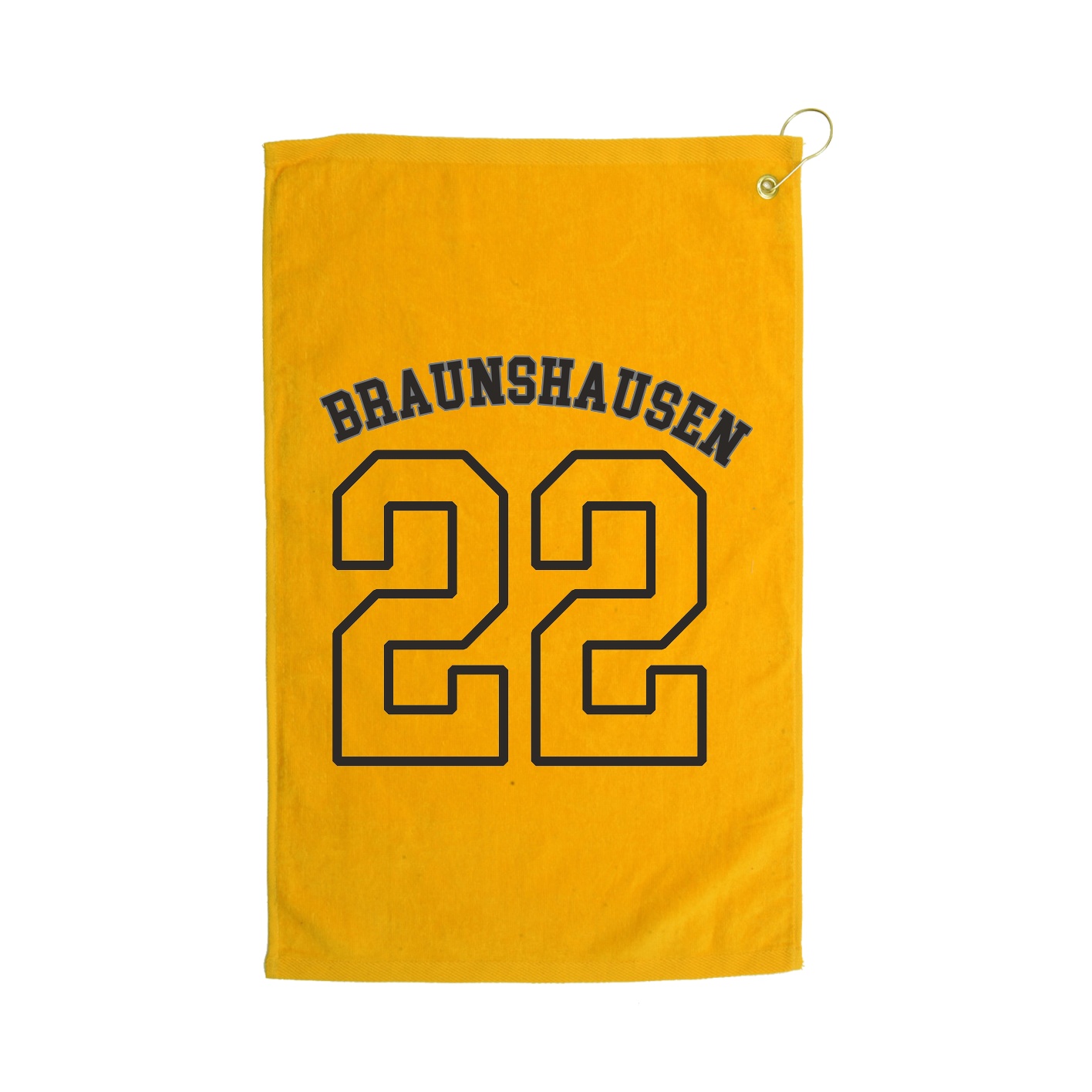 Golf Towel — Shirsey Arch in Gold