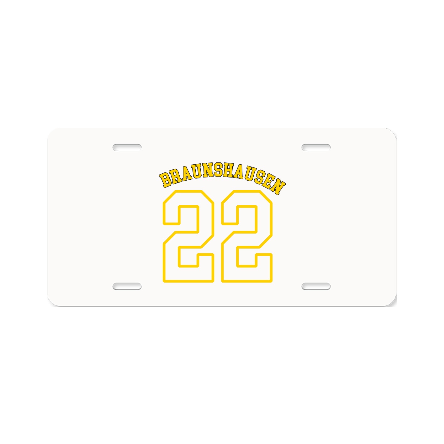 License Plate — Shirsey Arch in Classic