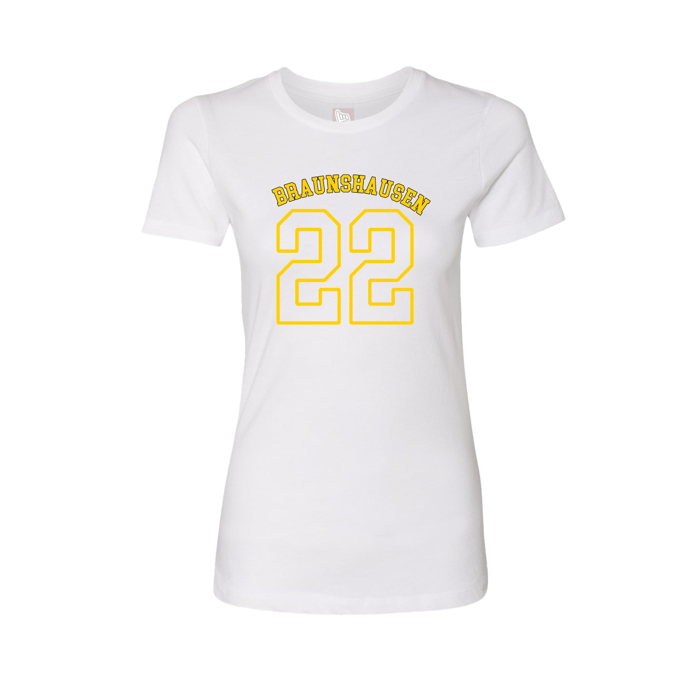 Womens Tee — Shirsey Arch in White