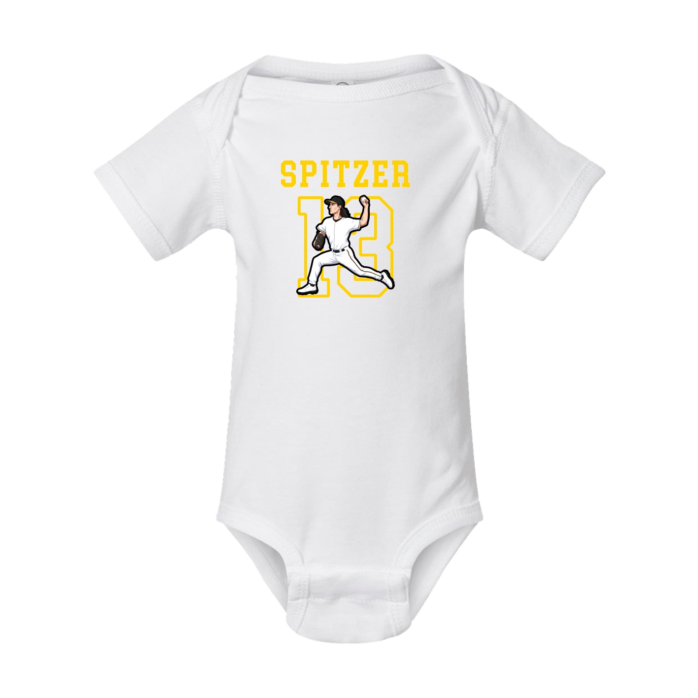 Baby Onesie — Shirsey in White
