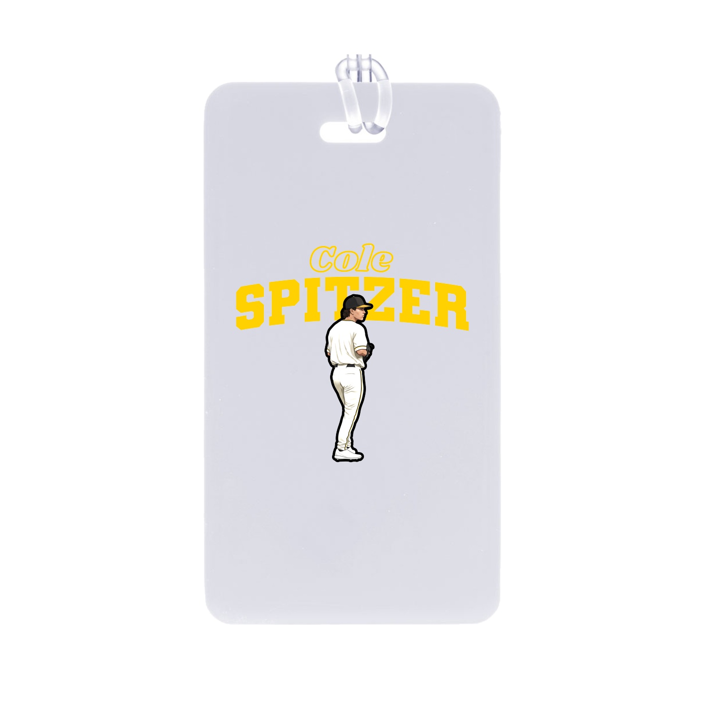 Bag Tag — Name Arch in Classic