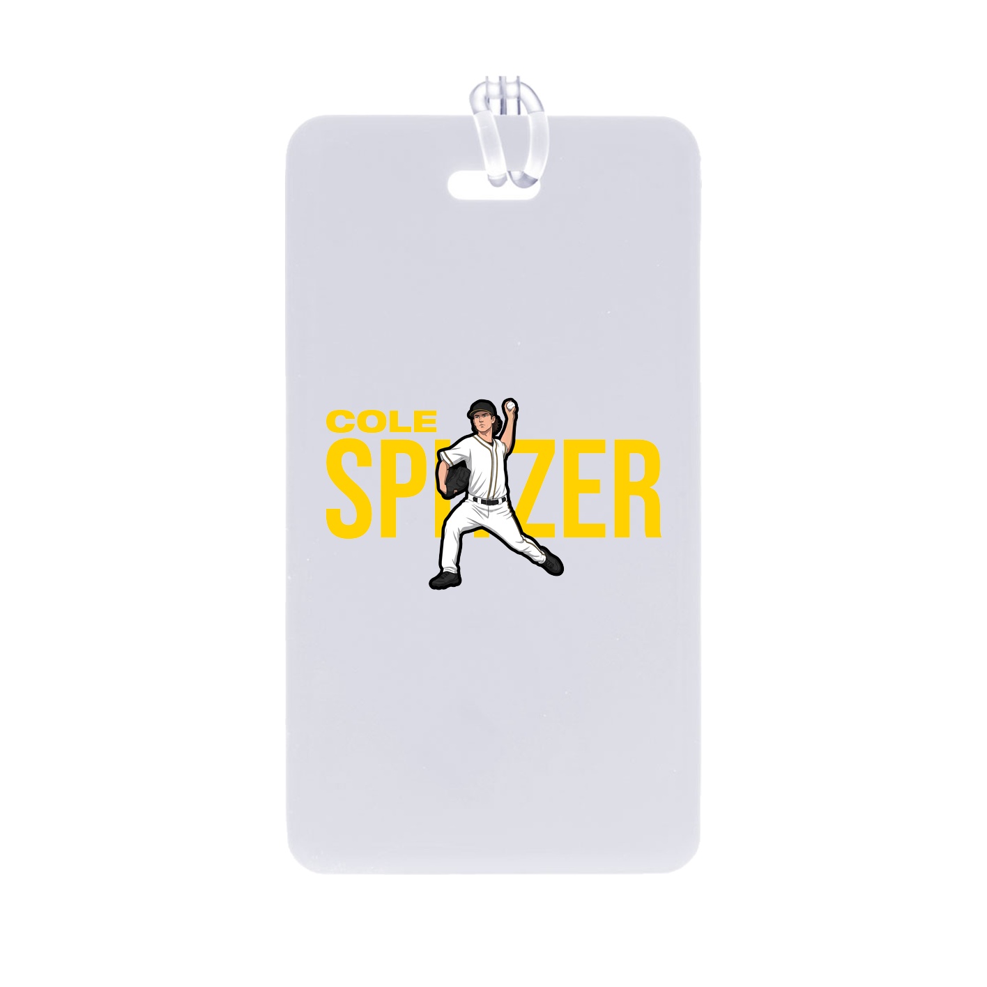 Bag Tag — Player Name in Classic