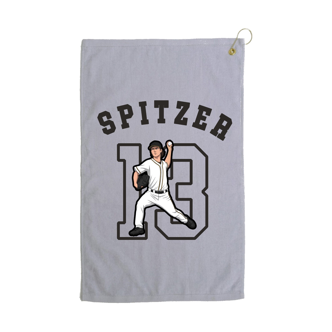 Golf Towel — Shirsey Arch in Grey