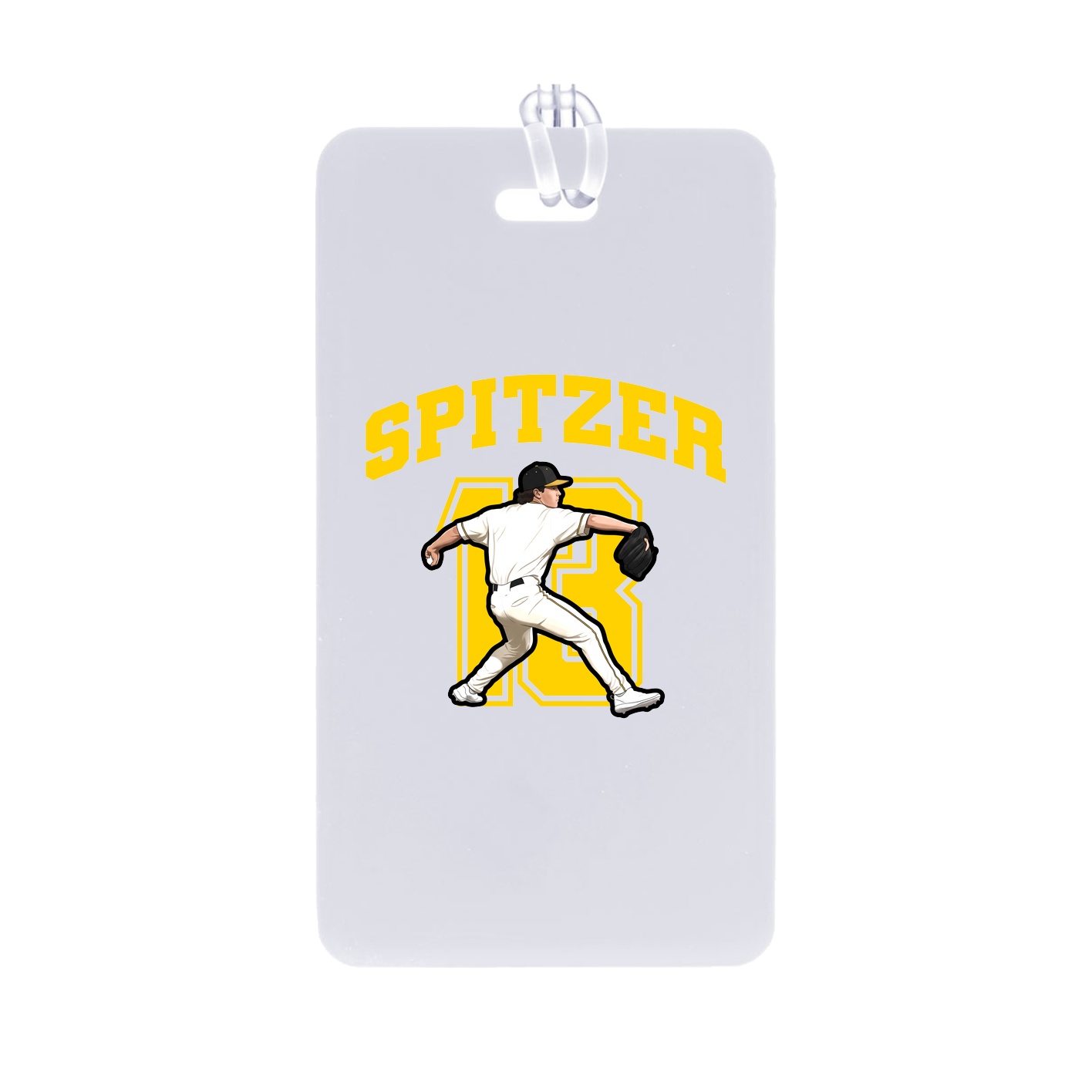 Bag Tag — Number in Classic