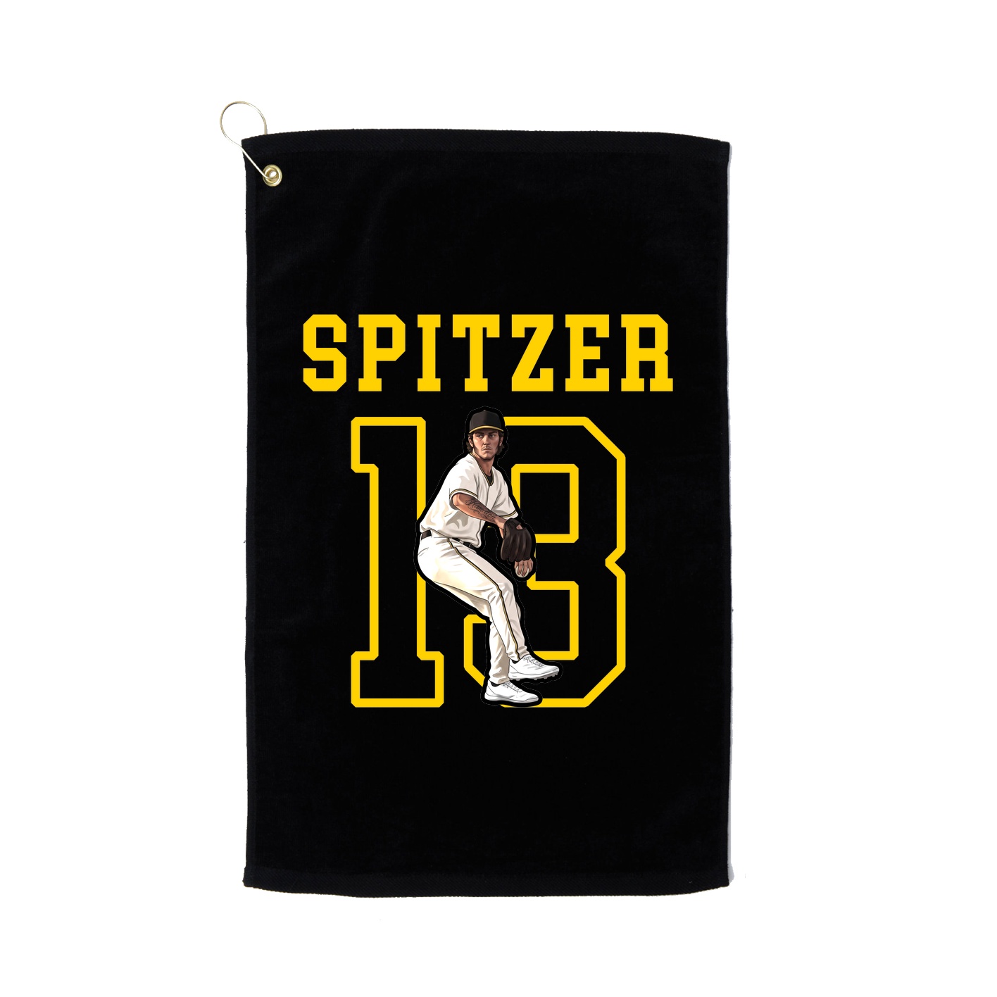 Golf Towel — Shirsey in Black