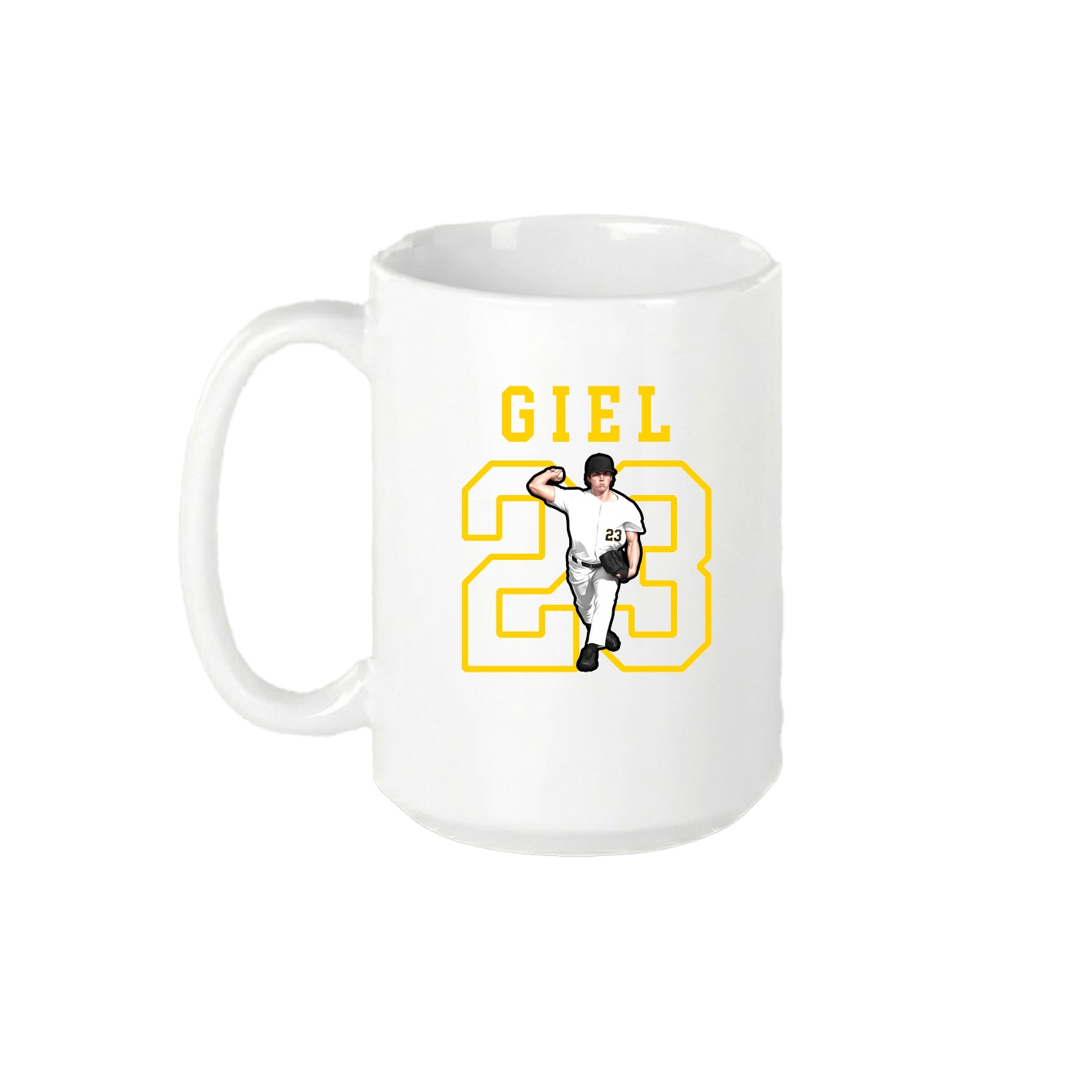 15oz Coffee Mug — Shirsey in White
