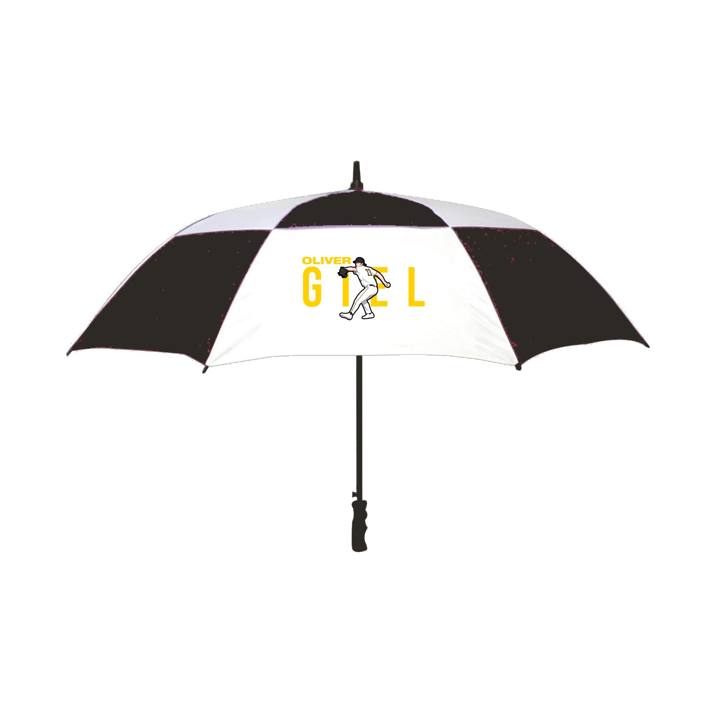 Golf Umbrella — Player Name in Black