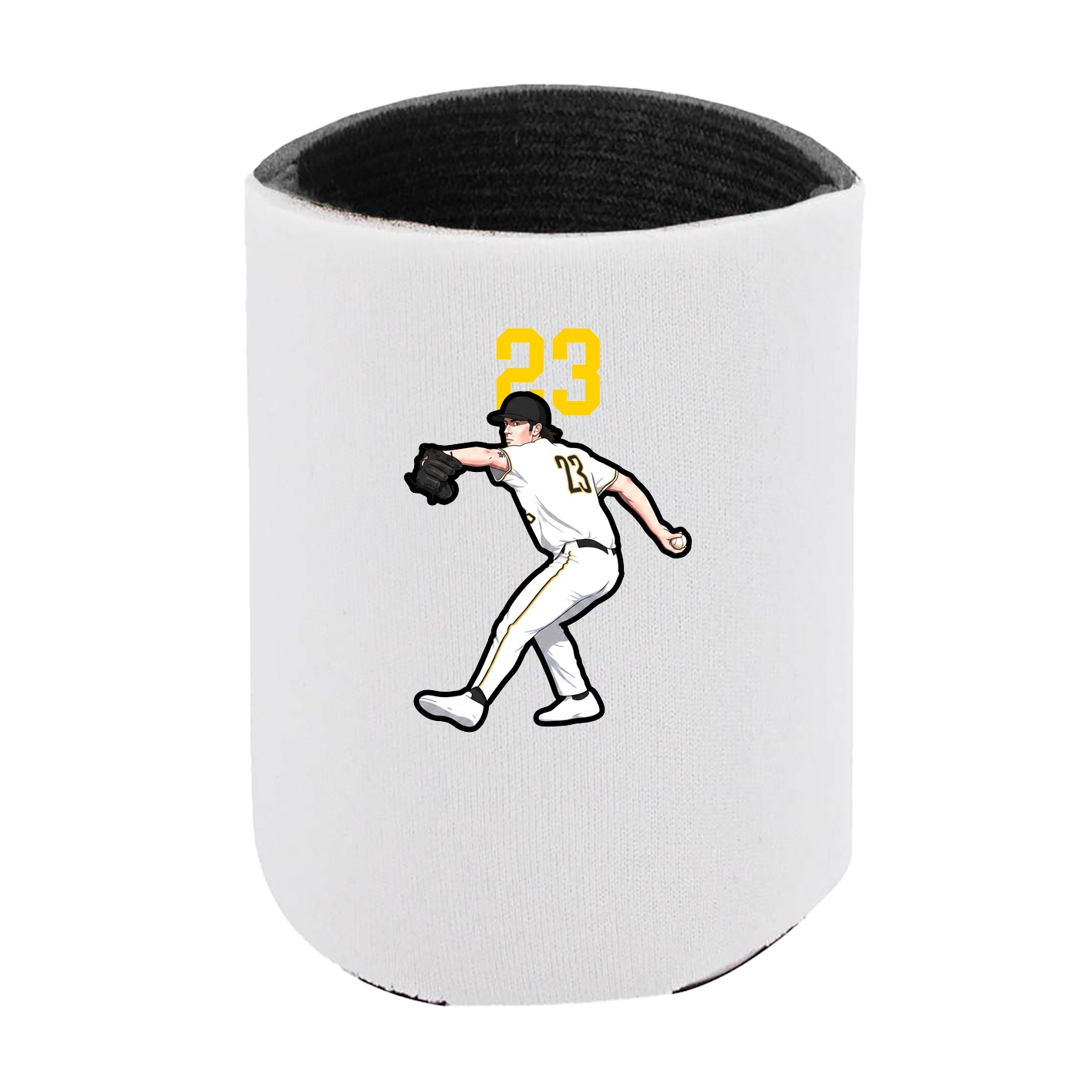 Can Holder — Number Top in White