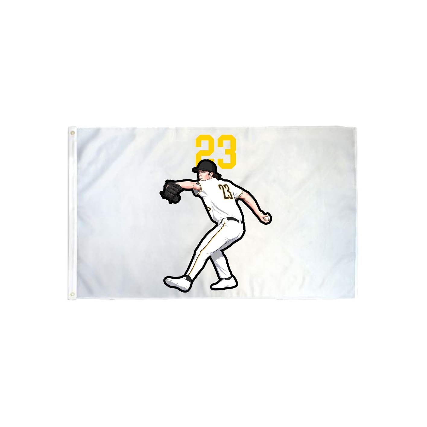 3x5 Flag — Number Top in Classic