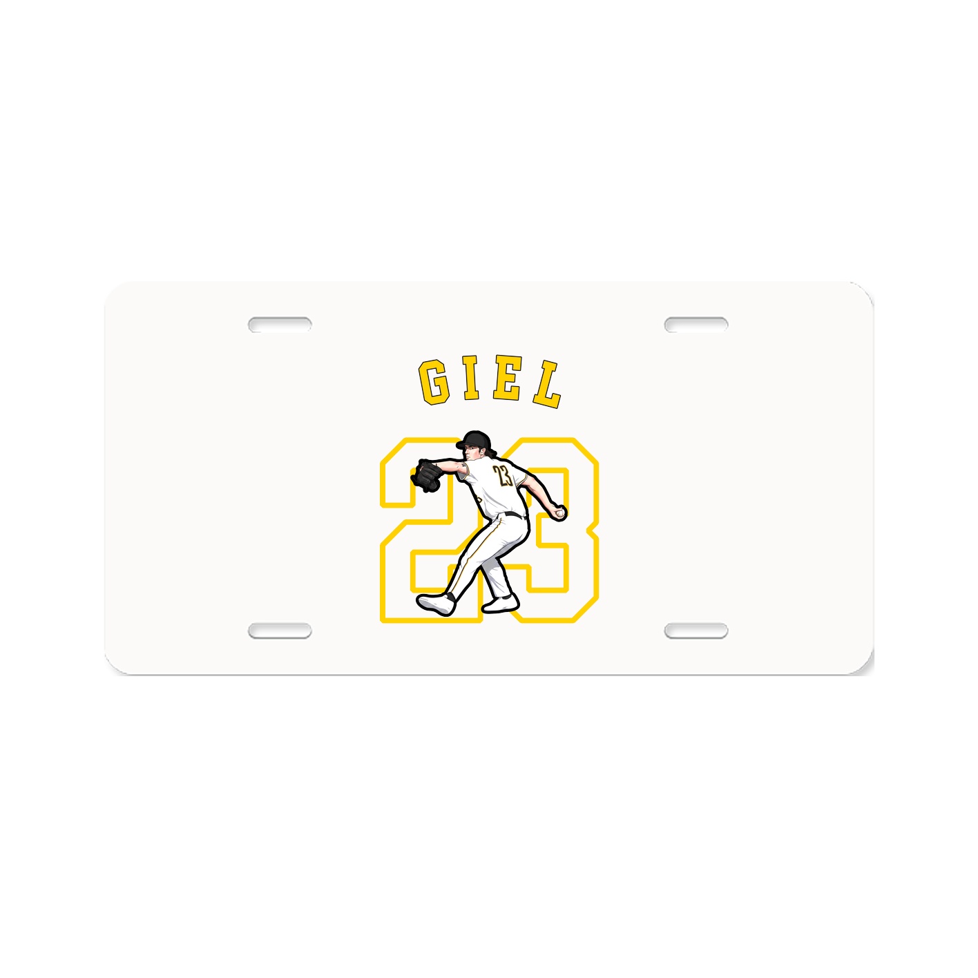 License Plate — Shirsey Arch in Classic