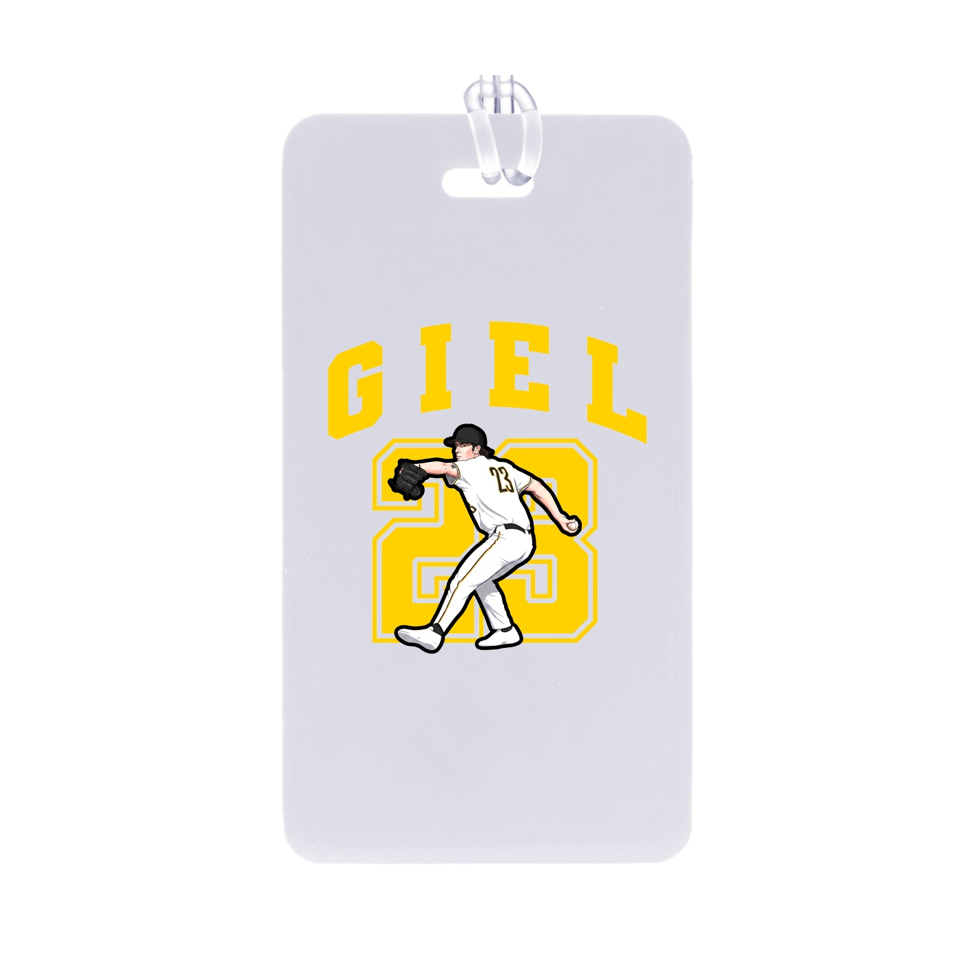 Bag Tag — Number in Classic