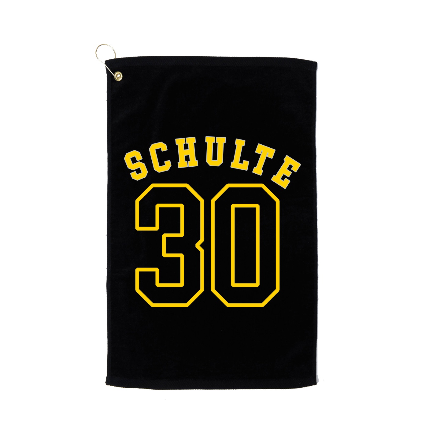 Golf Towel — Shirsey Arch in Black