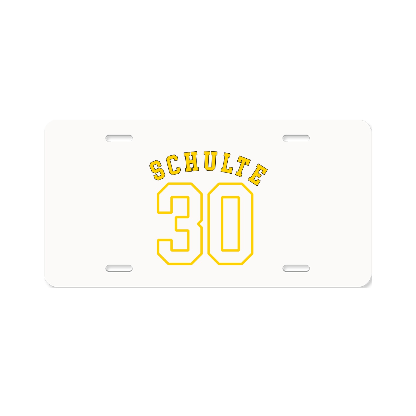 License Plate — Shirsey Arch in Classic