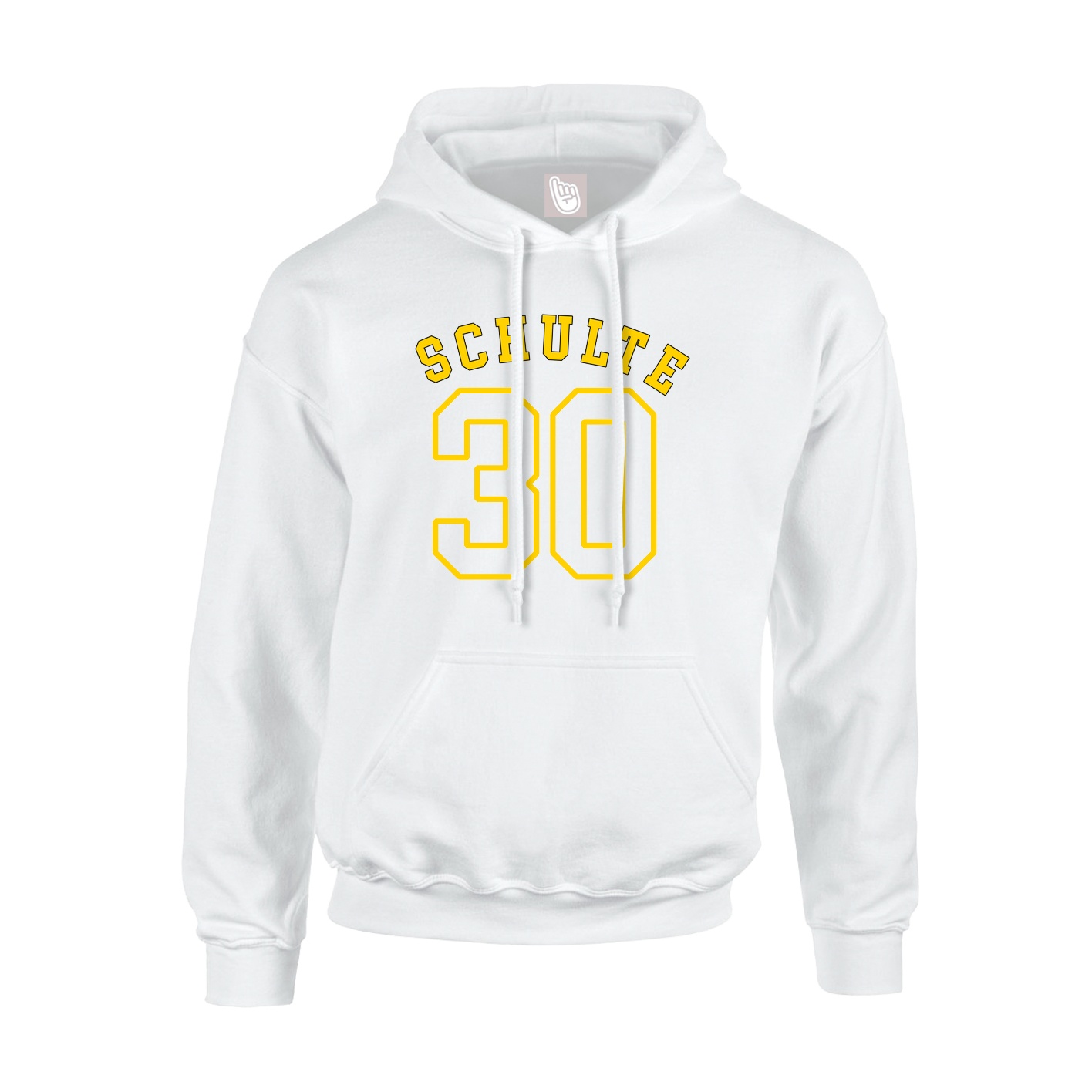 Hoodie — Shirsey Arch in White