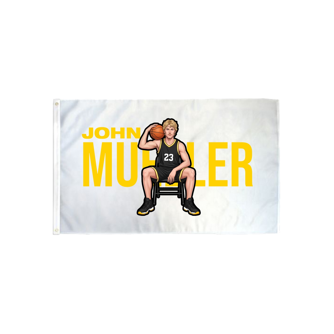 3x5 Flag — Player Name in Classic