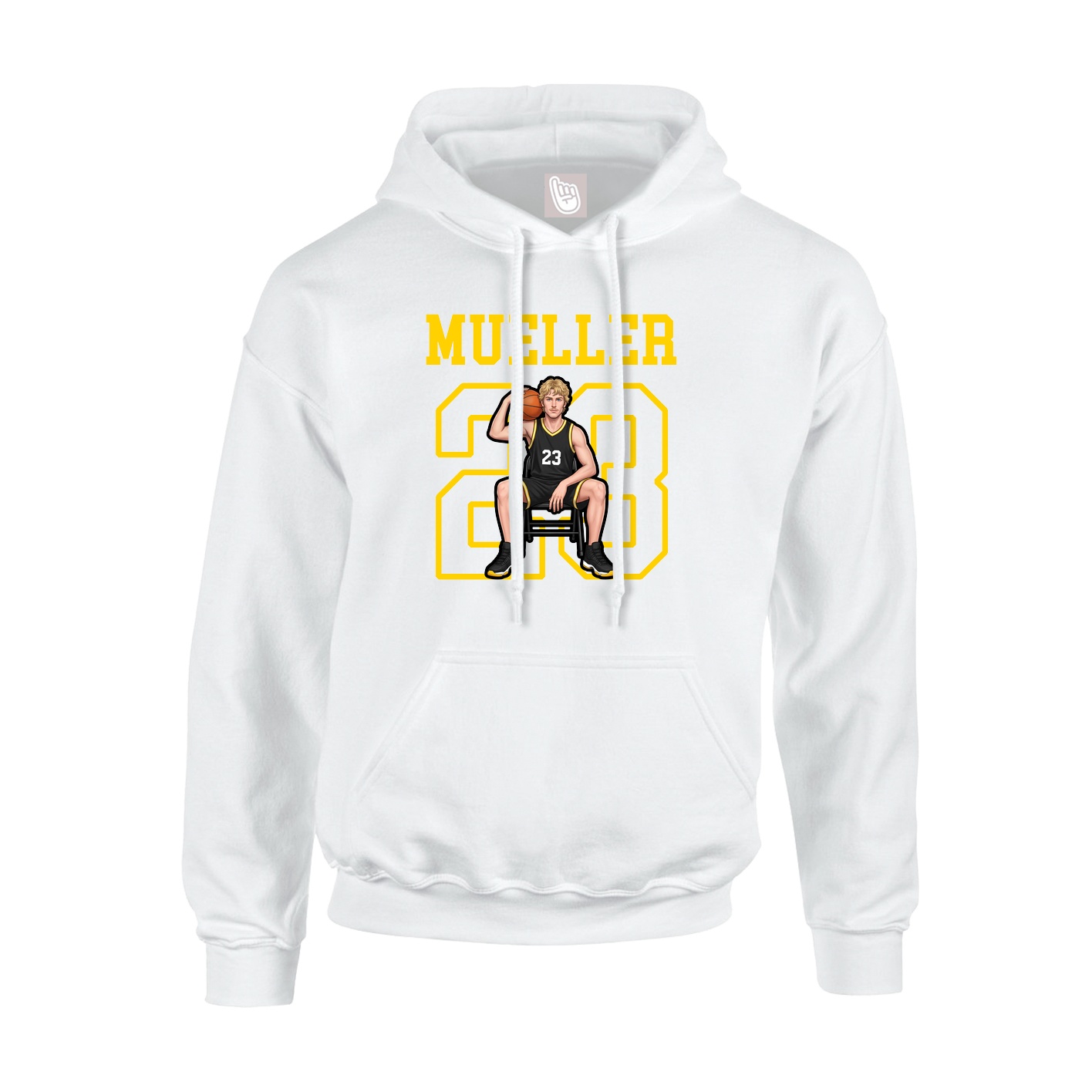 Youth Hoodie — Shirsey in White