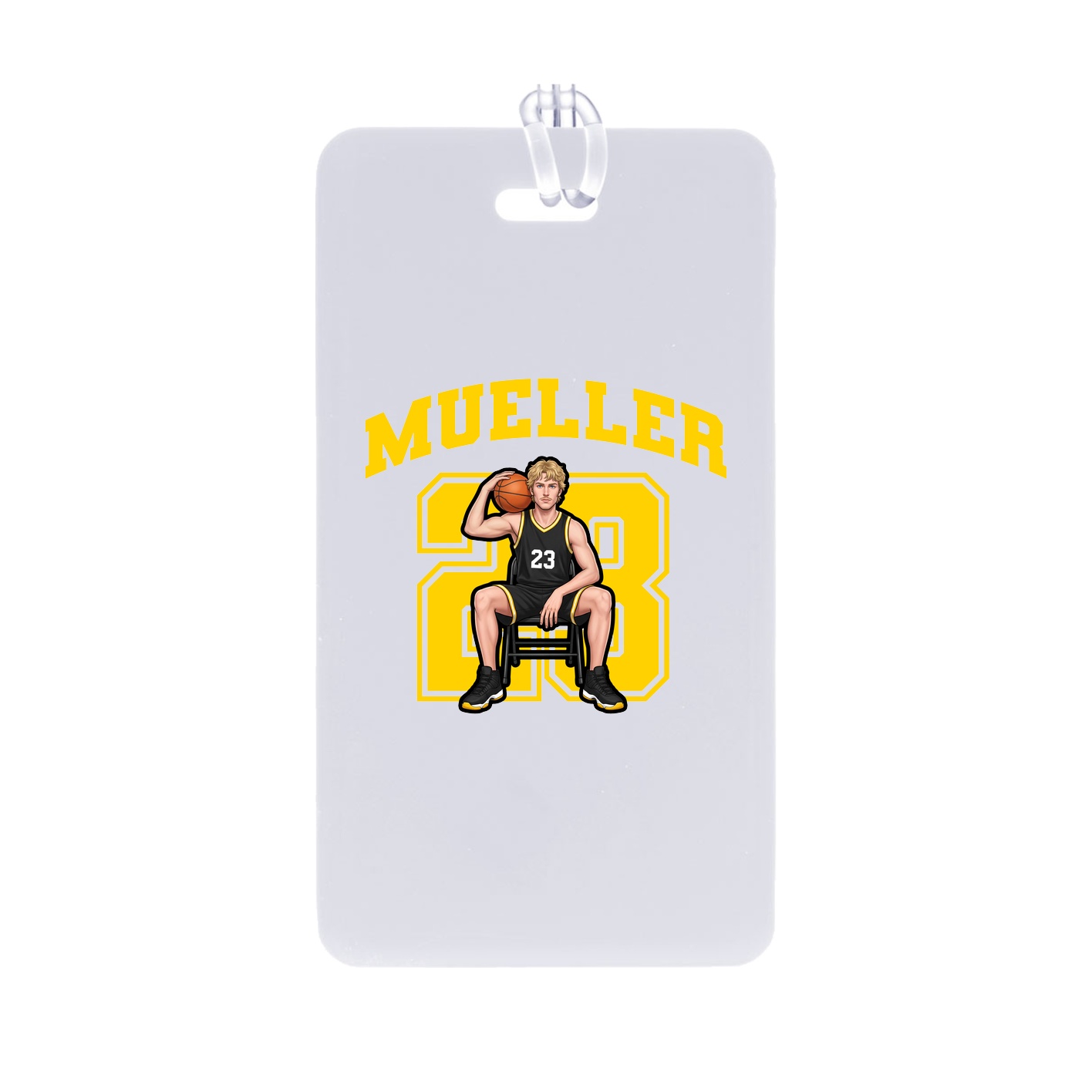 Bag Tag — Number in Classic