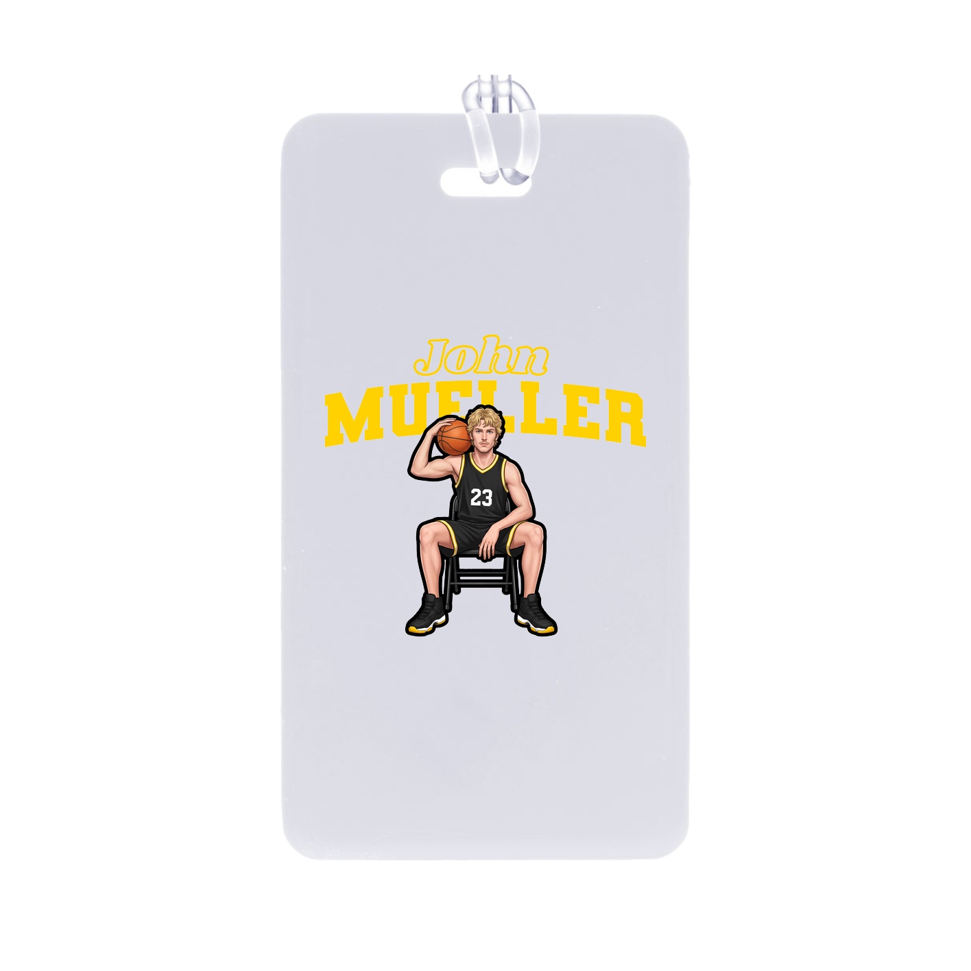 Bag Tag — Name Arch in Classic