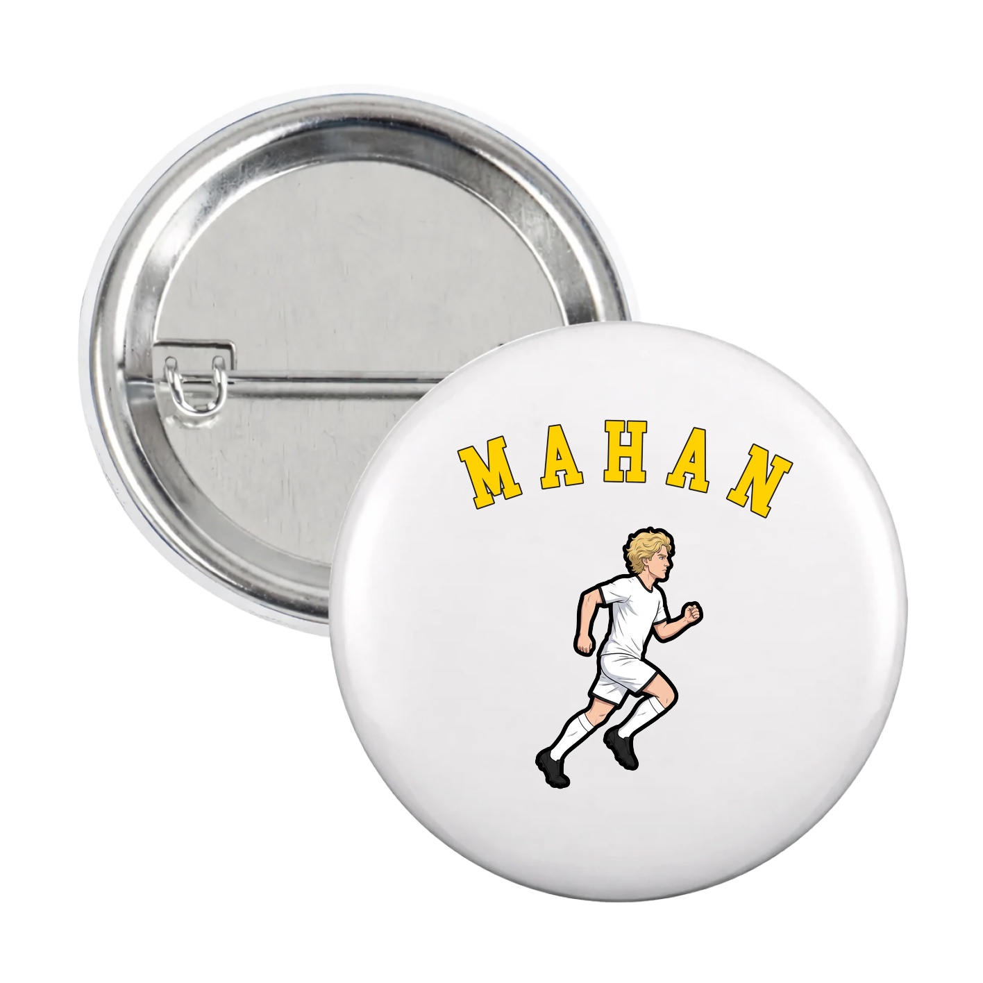 Game Day Button — Shirsey Arch in White