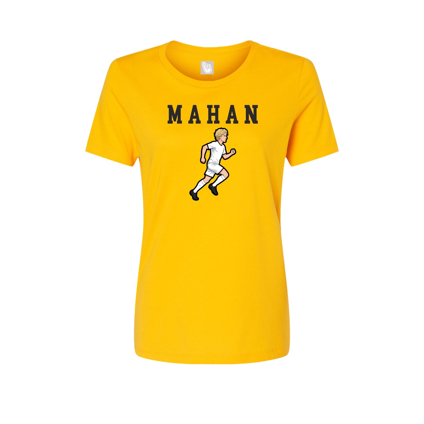 Fitted Women's Tee — Shirsey in Gold