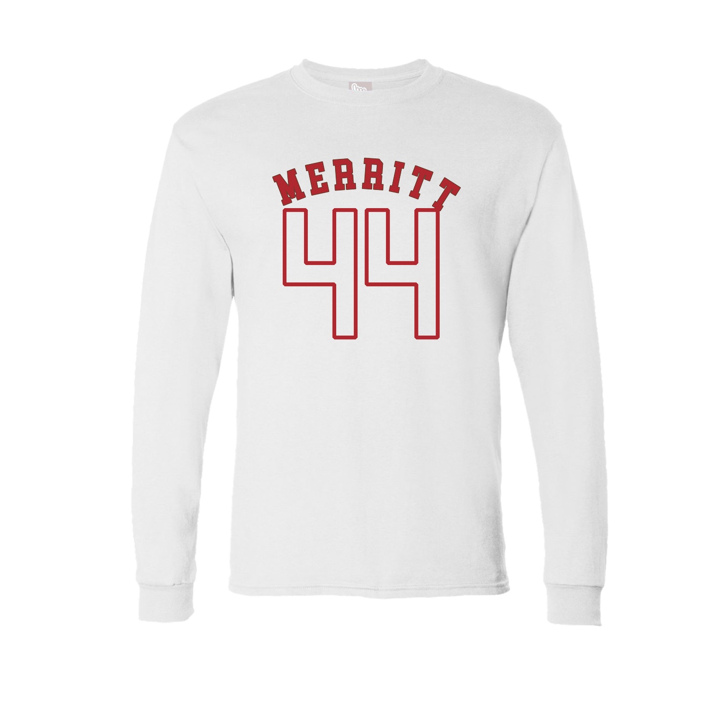 Long Sleeve Tee — Shirsey Arch in White