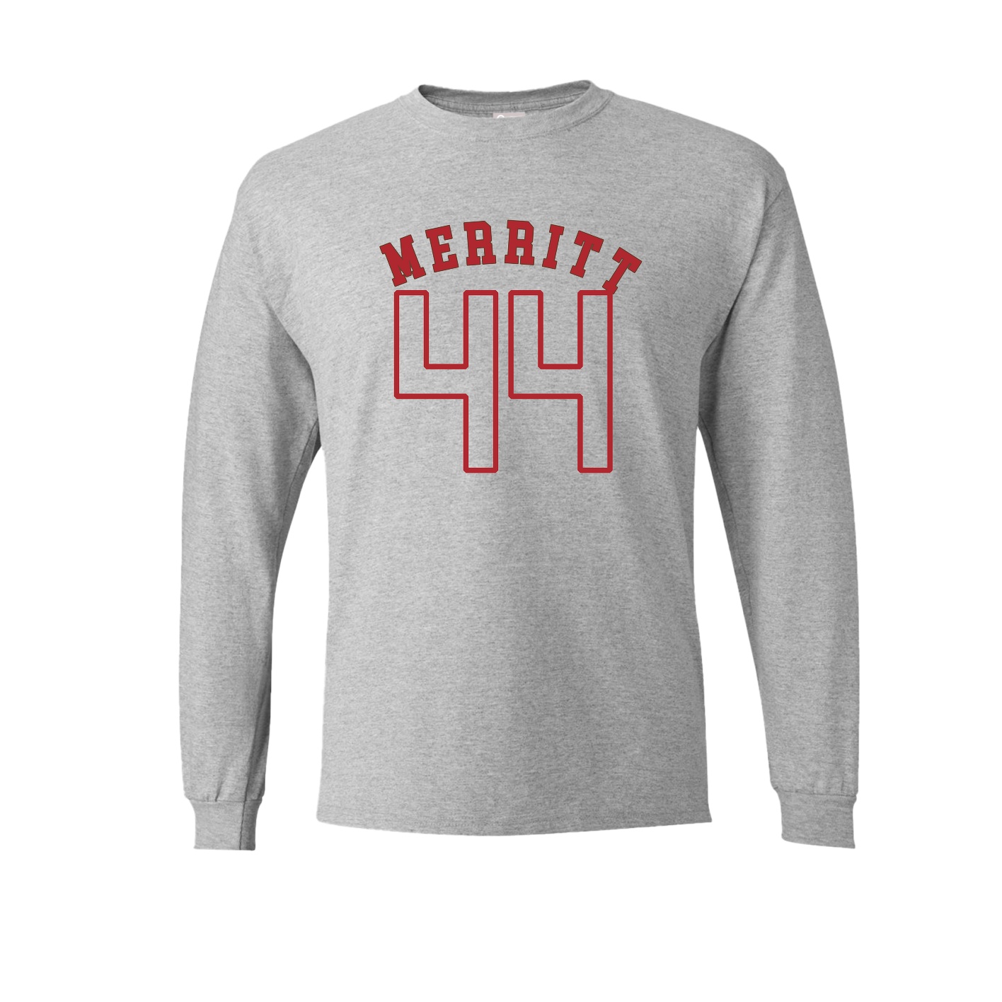 Long Sleeve Tee — Shirsey Arch in Grey