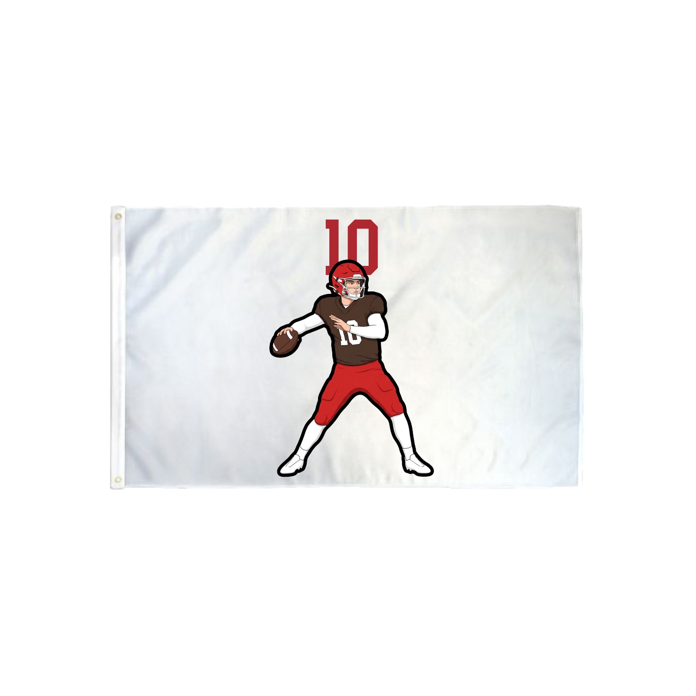 3x5 Flag — Number Top in Classic