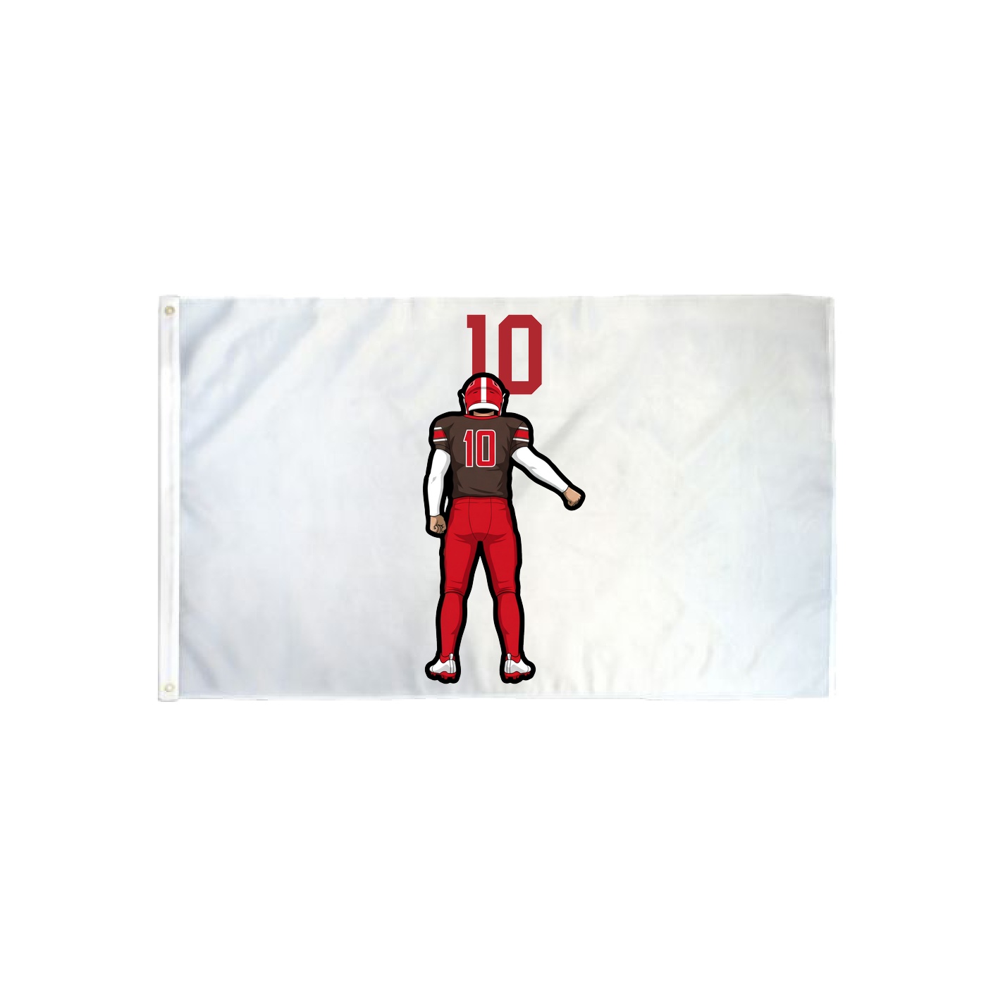 3x5 Flag — Number Top in Classic