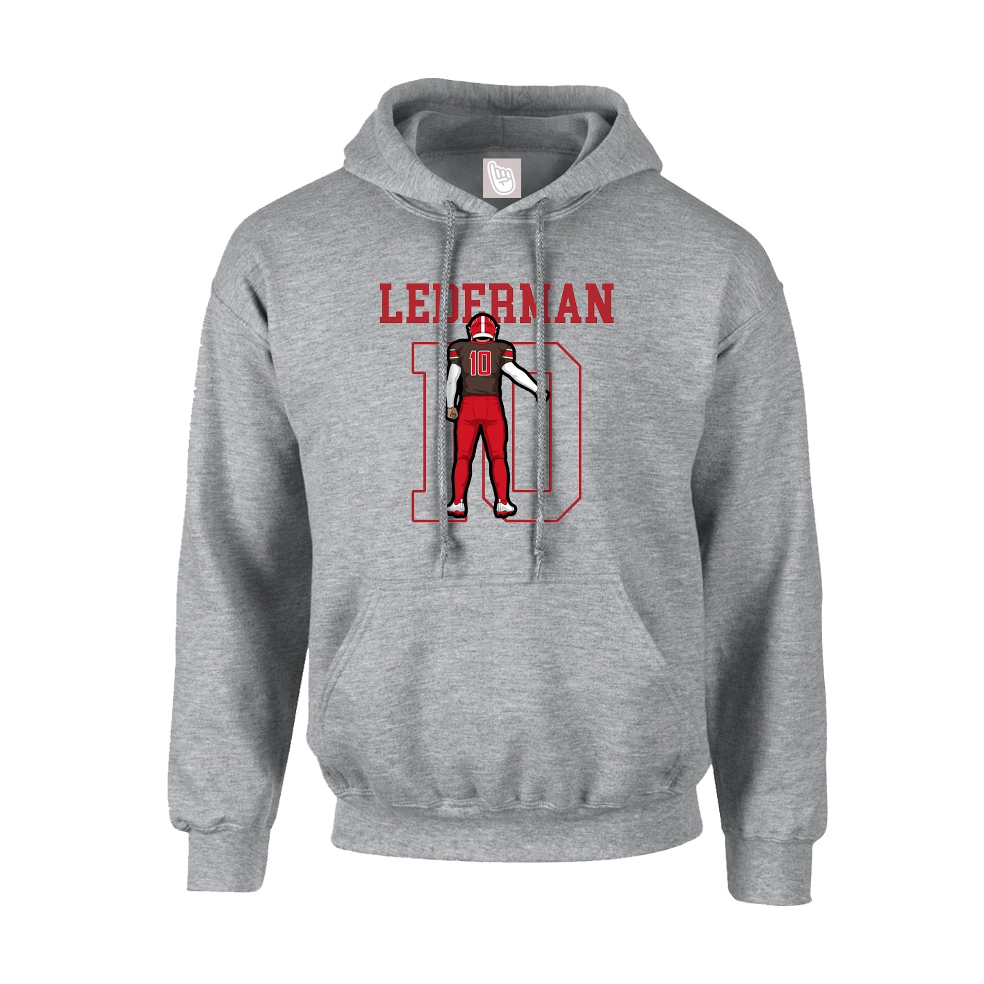 Hoodie — Shirsey in Grey