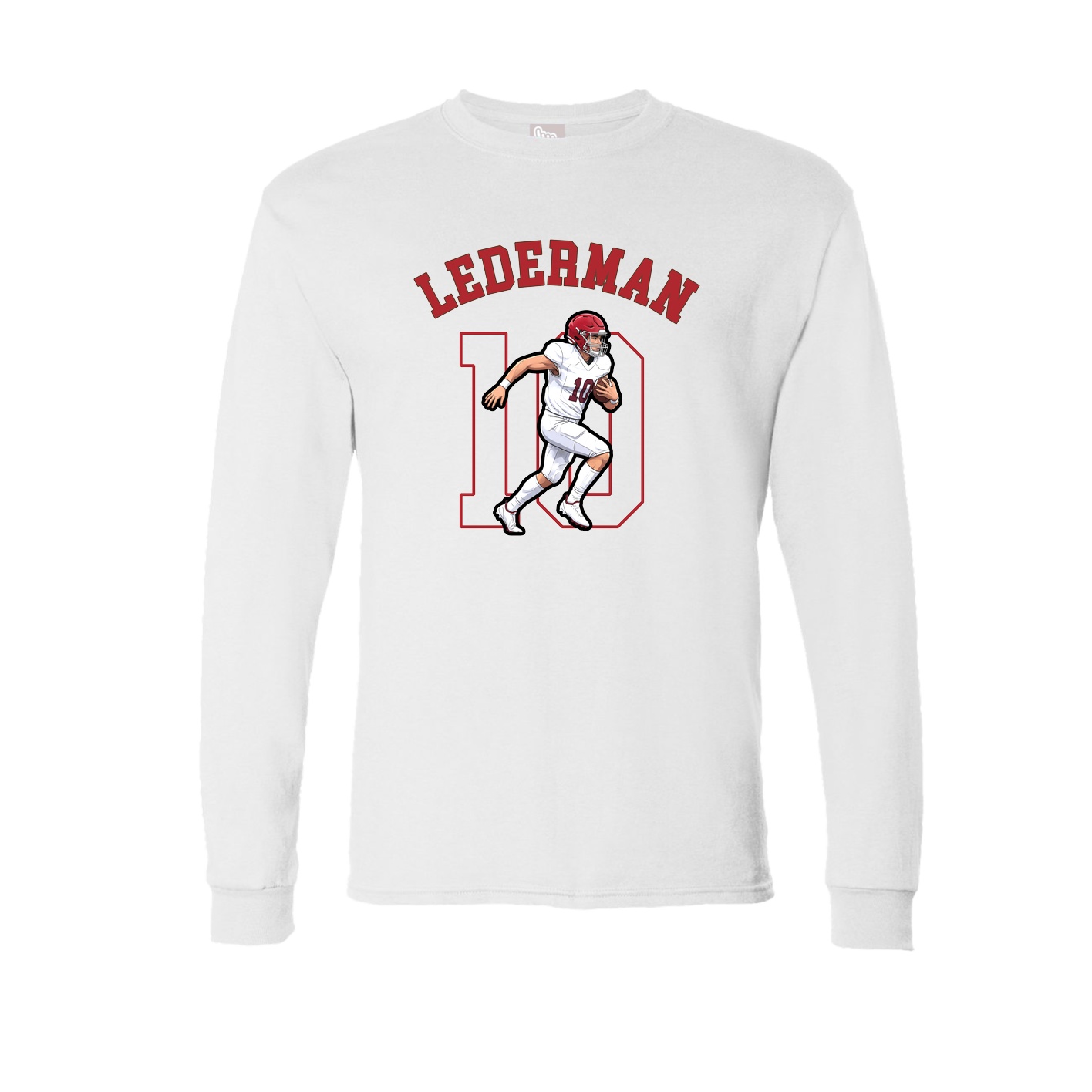 Long Sleeve Tee — Shirsey Arch in White