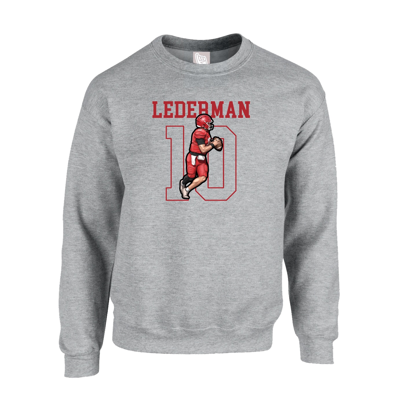 Fleece Crew — Shirsey in Grey