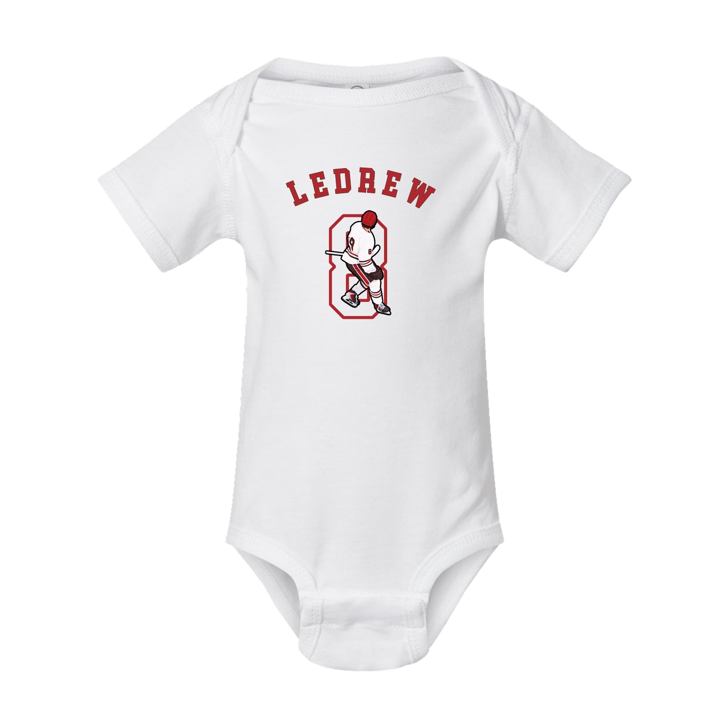 Baby Onesie — Shirsey Arch in White