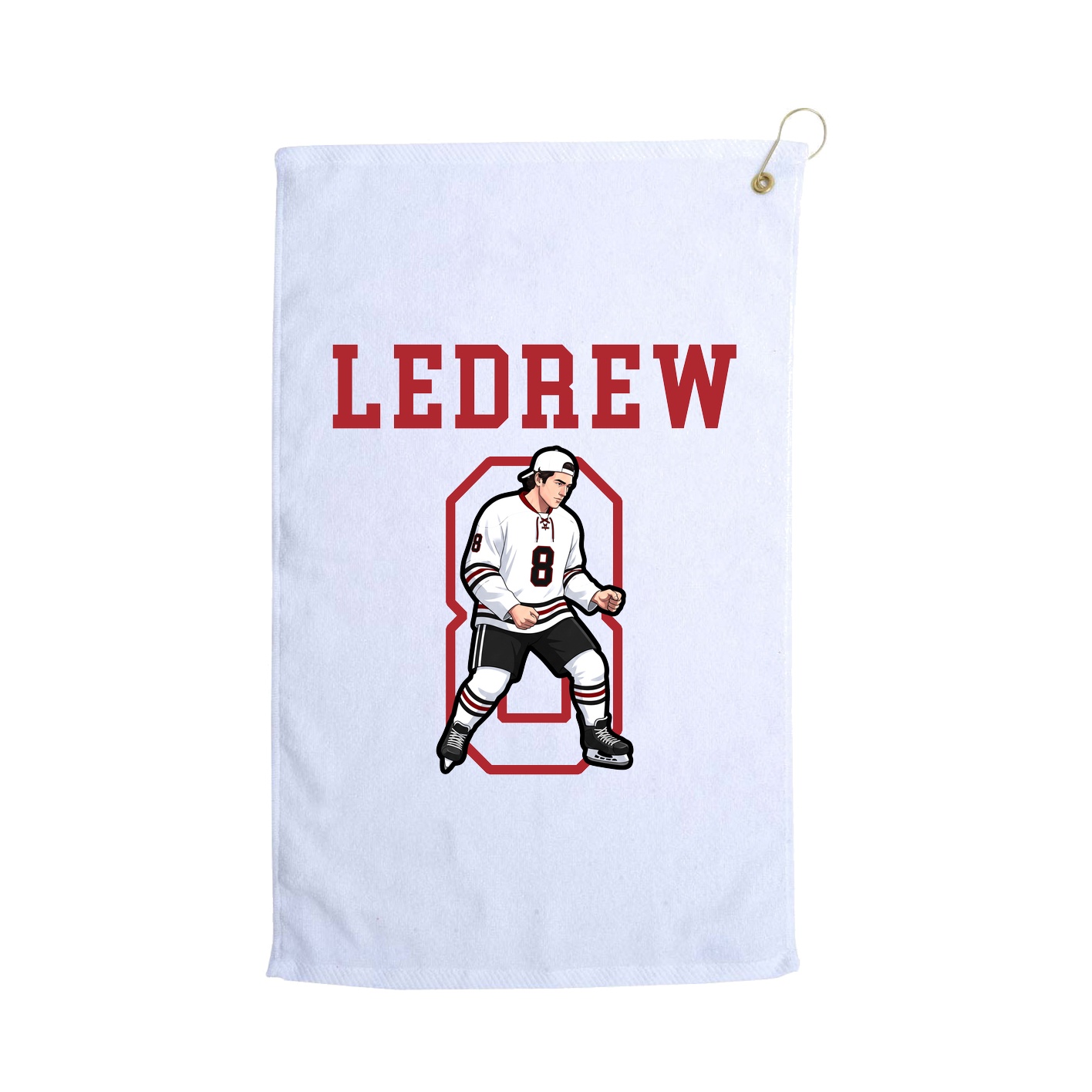 Golf Towel — Shirsey in White