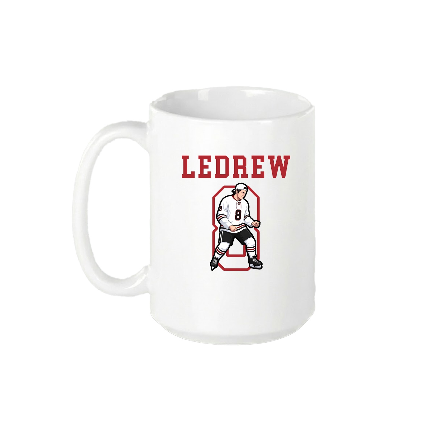 15oz Coffee Mug — Shirsey in White