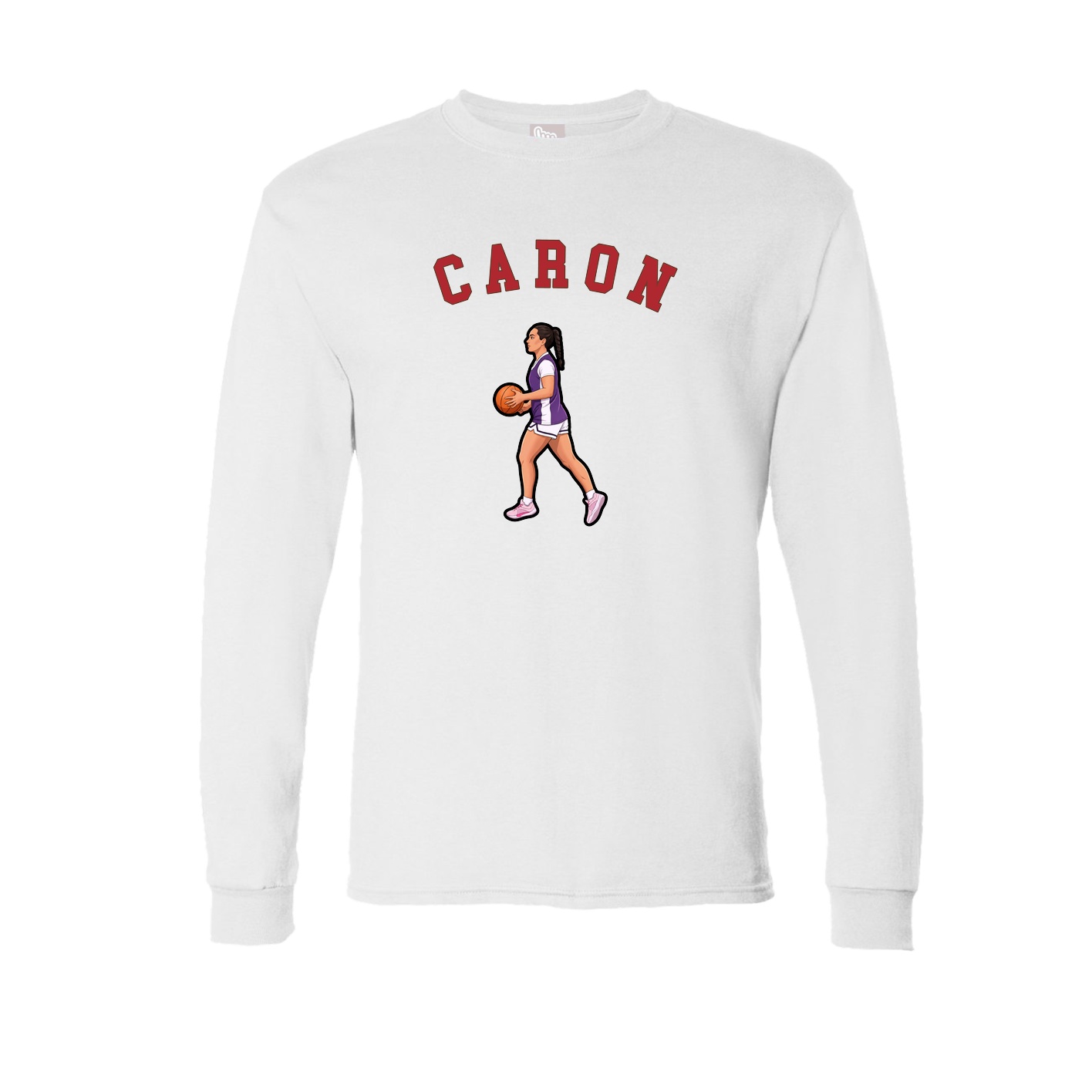 Long Sleeve Tee — Shirsey Arch in White