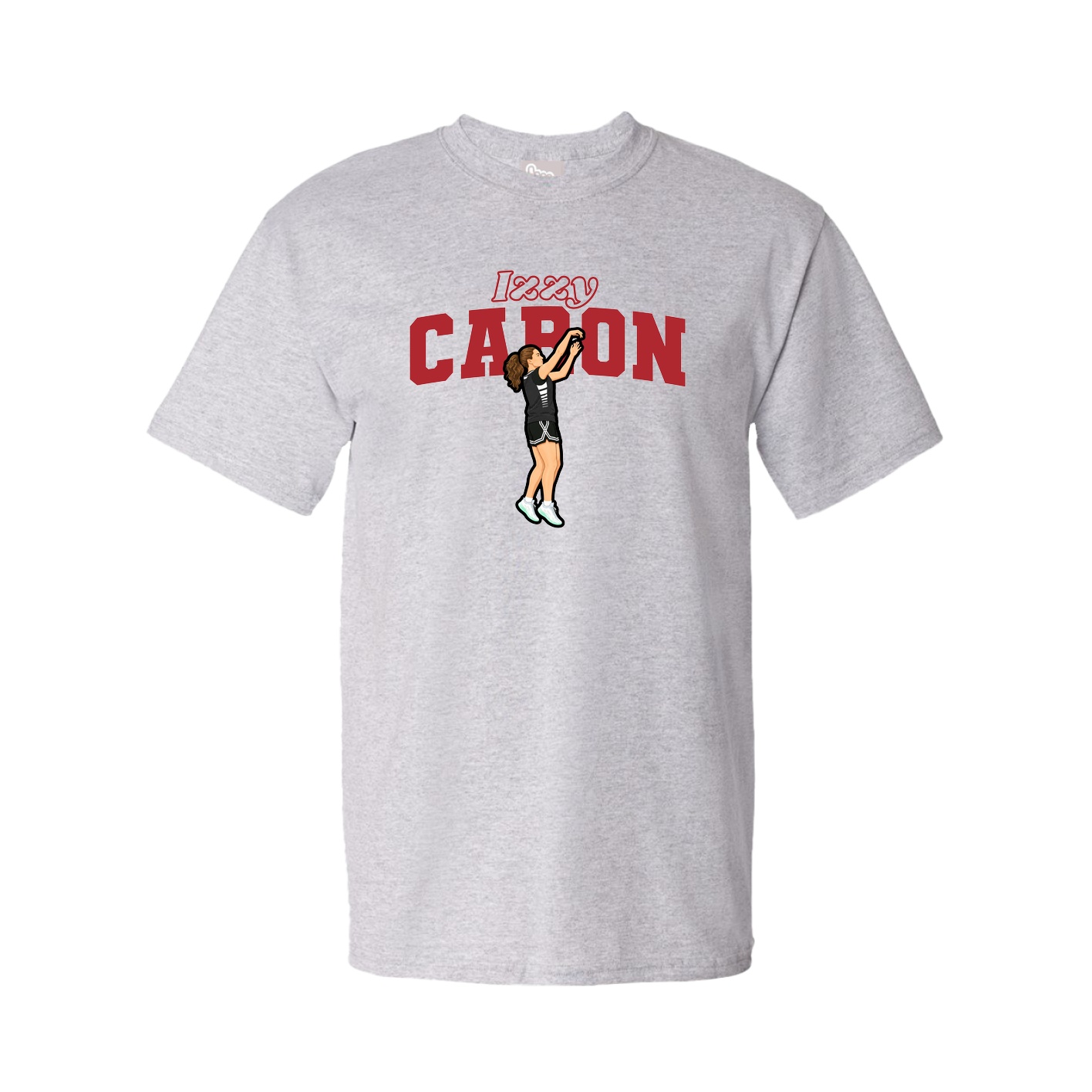 Tee — Name Arch in Grey