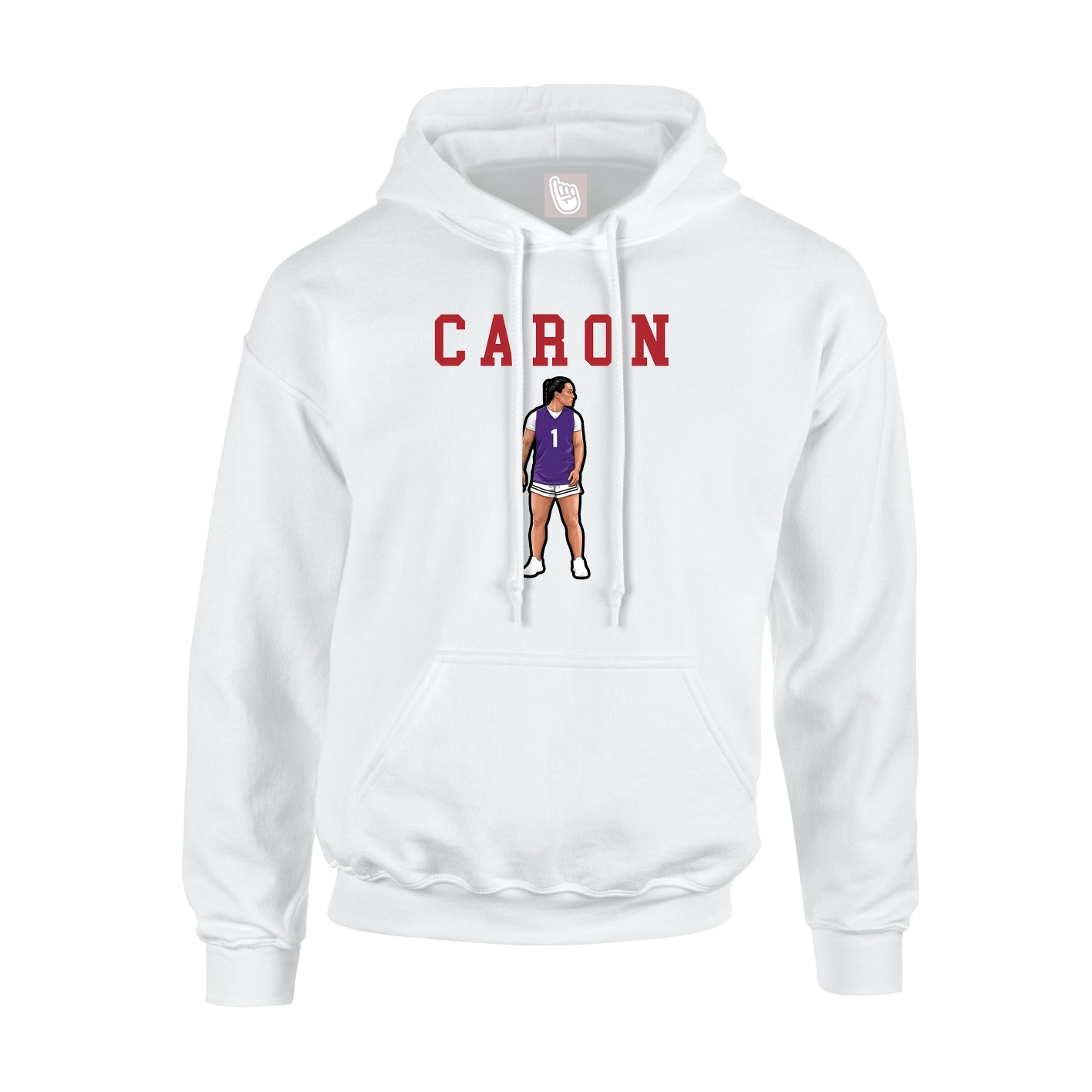 Youth Hoodie — Shirsey in White