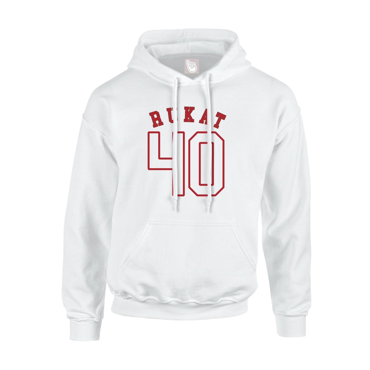 Youth Hoodie — Shirsey Arch in White