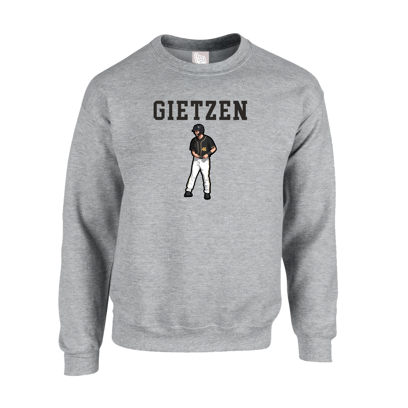 Fleece Crew — Shirsey in Grey