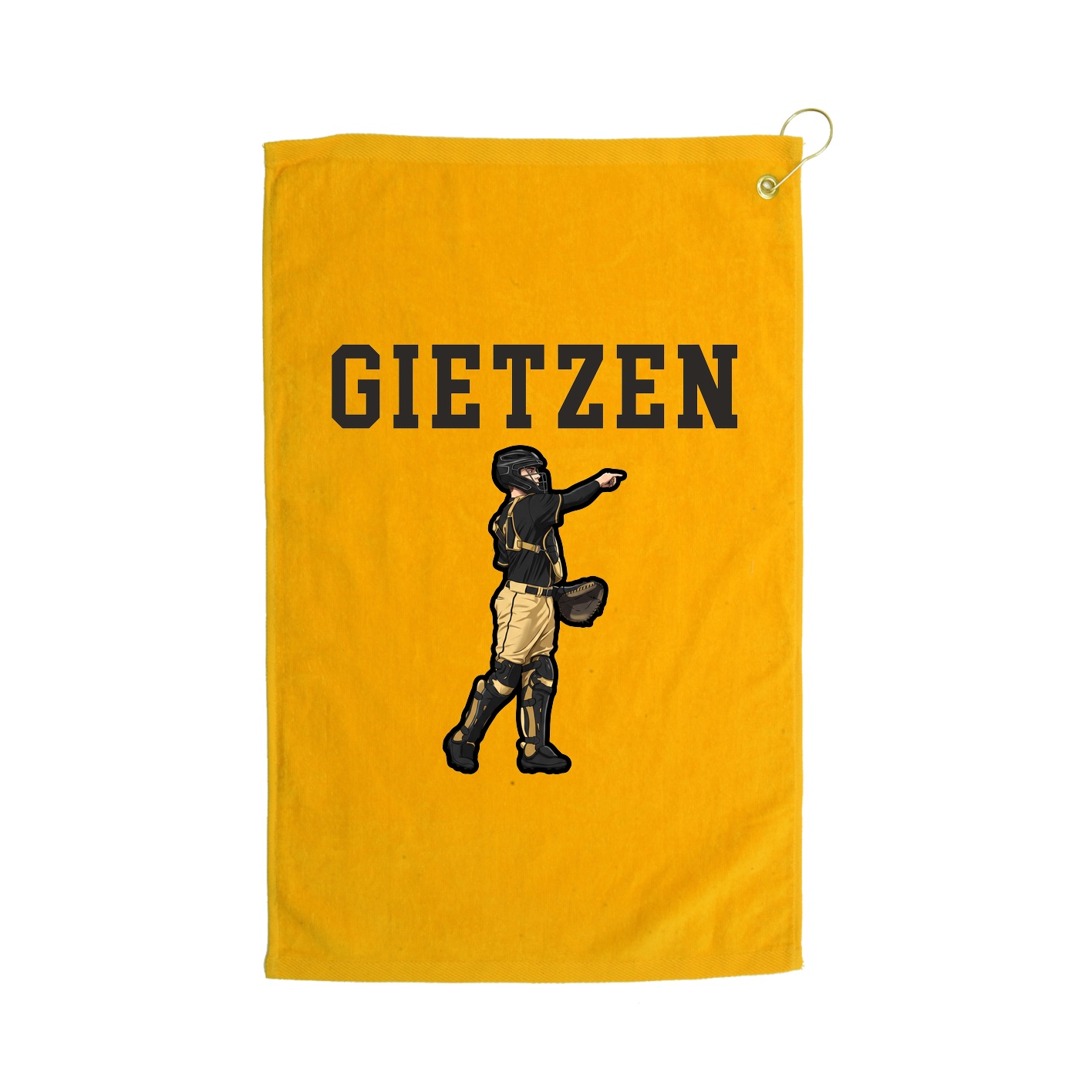 Golf Towel — Shirsey in Gold